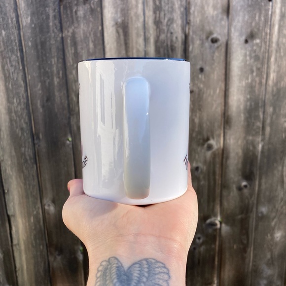 Funny White and Black Don’t be a Hippo-Twatamus Coffee Stemless Mug - Picture 4 of 8